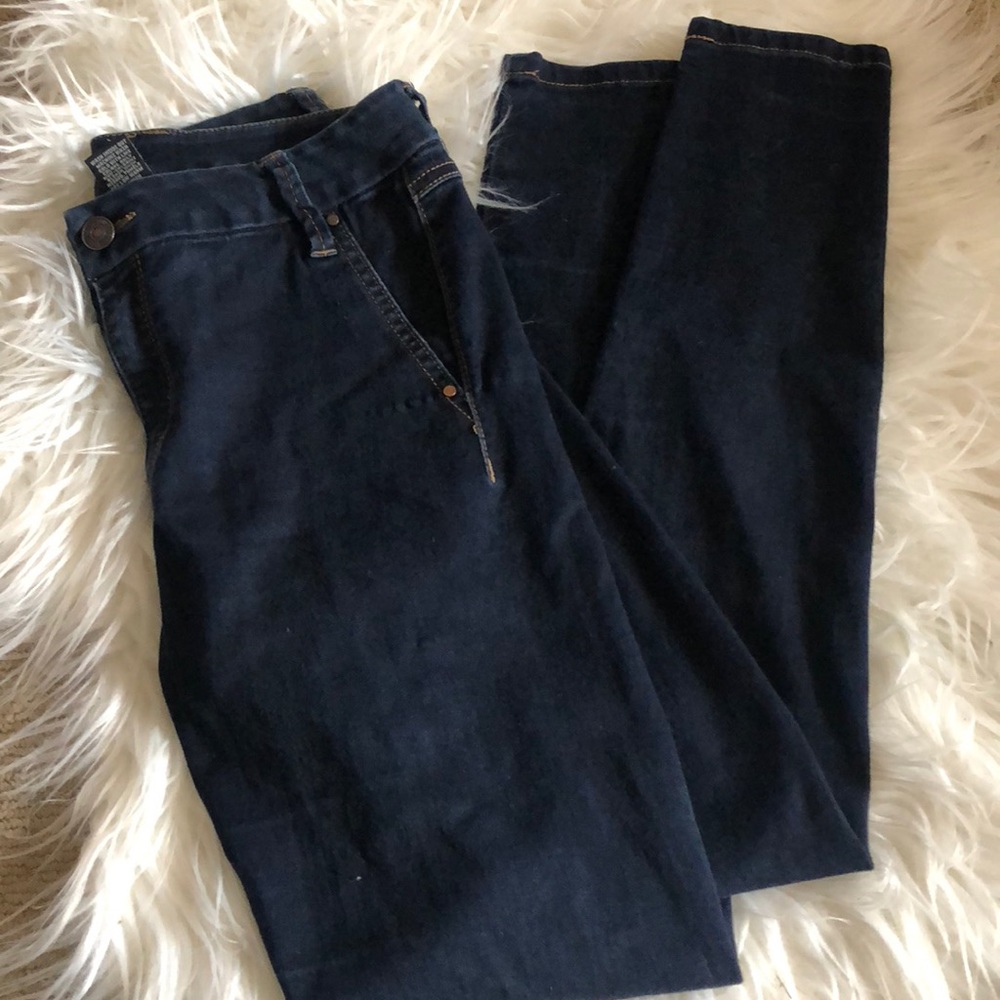Rewash dark rinse jeans